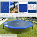 Miniatyrbild 5 av 8: Rootz Trampolin Edge Cover - Trampolin Pad - Safety Pad - Foam Vaddering - Blå