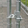Miniatyrbild 4 av 5: Rootz Chicken Coop - Husdjursbur - Utomhusfjäderfähus - Hönsbur - Ankhus - Kaninhus - Med skärm taklås - Silver - 280L x 570W x 197H cm