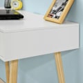 Miniatyrbillede 2 af 4: Rootz- Hjemmekontor Bord Skrivebord Computer Skrivebord Computer Arbejdsstation 2 skuffer