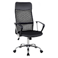 Miniatyrbild 1 av 11: Rootz Office Chair - Gaming Chair - Desk Chair - Swivel Chair With Rocker Function - Height Adjustable - Foam - Black