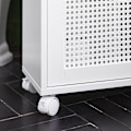 Miniatyrbillede 9 af 9: Rootz Opbevaringsskab til badeværelse - Smalt skab - Slank pladsbesparende - Justerbar hylde - 20x70x65cm - MDF - Opbevaring af toiletpapir