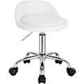 Miniatyrbillede 1 af 7: Rootz Justerbar drejelig kontorstol - Skrivebordsstol - Rullestol - Ergonomisk design - Højdejusterbar - Komfortabel siddeplads - 53cm-65,5cm Højde