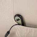 Miniatyrbillede 8 af 9: Rootz Stand-up Chair - Fjernbetjeningsstol - Tv Stol - Linned + Træ + Skum - Creme - 72,5 X 94 X 109 Cm