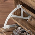 Miniatyrbillede 8 af 9: Rootz Skoskab med 3 klapper - Skovipper - Skokommode - Pladsbesparende design - Sikker vippelås til væg - Alsidig opbevaring - 60 cm x 115 cm x 23 cm
