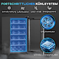 Miniatyrbild 5 av 10: Rootz Wine Kylskåp - Dryck Kylskåp - Wine Cooler - LED Display - 45.1x53.8x79.8cm - 41 flaskkapacitet