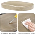 Pikkukuva 7 / 9: Rootz pyöritettävä baarijakkara - Keittiöjakkara - Kääntyvä istuin - Korkeussäädettävä - Massiivipuu - 41,5 cm x (60-81) cm x 31,5 cm