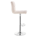 Miniatyrbillede 7 af 8: Rootz Justerbar Barstol - Bordskammel - Drejestol - Ergonomisk design - Høj holdbarhed - Gulvbeskyttelse - 92cm-114cm x 60cm-82cm