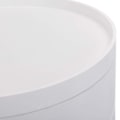 Miniatyrbillede 8 af 10: Rootz Scandinavian Rundt sengebord - Natbord - Opbevaringsbord - Rigelig opbevaring - Chic Design - Holdbar konstruktion - 38cm x 49cm x 38cm