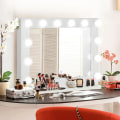 Miniatyrbillede 4 af 7: Rootz Hollywood Mirror Lighting - Touch Control - Hukommelsesfunktion - 12 dæmpbare - Led lamper - Hvid - 80 x 60 cm