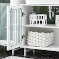 Miniatyrbild 7 av 9: Rootz Badrumsdiskbänk Underskåp - Sminkförvaring - Under diskbänken - Elegant design i vitt och glas - Rymlig förvaring - Perfekt passform för alla in