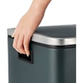 Miniatyrbillede 7 af 7: Rootz skraldespandsaffaldsseparering 60 liter - skraldespande - grå - 58,6 x 32 x 65 CM