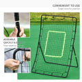 Pikkukuva 4 / 9: Rootz Rebounder Net - Rebounder - Rebound Seinäverkko - Potkuverkko - Musta - 75x126cm