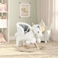 Miniatyrbillede 4 af 7: Rootz gyngehest - Toddler Rocker - Ride-on-legetøj til børn - Forbedret balance, kompromisløs sikkerhed, komfortabelt design - Plys og træ - 70 cm x 5