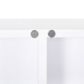Miniatyrbillede 4 af 6: Rootz Medicinskab - 6 indvendige rum - Låsbar - 2 døre - Robust stålhus - Hvid - 55 x 18 x 60 cm