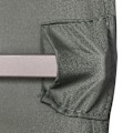 Miniatyrbild 4 av 5: Rootz Gazebo Roof - Ersättningstak - Gazebo Cover Shade - Gazebo Canopy - Polyester - Mörkgrå - 3m x 3m