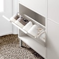 Miniatyrbillede 7 af 8: Rootz Skoskab med 2 klapper - Skovipper - Skokommode - Pladsbesparende design - Alsidig opbevaring - Forbedret stabilitet - Hvid - 50 cm x 91 cm x 19