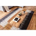 Miniatyrbillede 5 af 7: Rootz Sofabord Træ - Stuebord - Sofaborde Brun - Metalstel - 130 x 25 x 59 cm