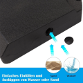 Miniatyrbillede 4 af 11: Rootz Parasol base - Sort - Hdpe - 39,37 cm x 39,37 cm x 3,74 cm