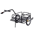 Miniatyrbillede 7 af 11: Rootz Cykeltrailer - Sort - Stål, Gummi - 61,02 cm x 28,15 cm x 30,31 cm