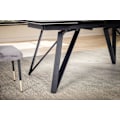 Miniatyrbild 6 av 6: Rootz Large Modern Dining Table - Rectangular Table - Marble Look Table - Sits 12 - 180-260 cm x 95 cm x 76 cm