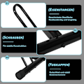 Pikkukuva 7 / 8: Rootz-pyöräteline - Pyörän pysäköintiteline - 2 polkupyörän säilytyspaikkaa - Heavy Duty - 61 cm x 57 cm x 54 cm - Ulkokäyttöön sisätiloissa - Silitys