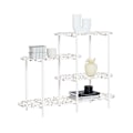 Miniatyrbillede 1 af 8: Rootz konsolbord - Entrébord - Gangbord - Åbent opbevaringsrum - 120 cm x 86 cm x 40 cm - MDF (E1) - Metalramme