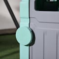 Miniatyrbillede 9 af 10: Rootz foldbar indkøbskurv Trappeklatrehjul - Teleskophåndtag - Letvægtsdesign - 51L Volumen - Grøn - 52cm x 48cm x 100cm