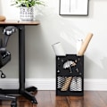 Miniatyrbillede 2 af 7: Rootz Paraply Stand - Metal Paraply Stand - Paraply Holder - Paraply Opbevaring - Stål - Sort - 28 x 12 x 41 cm