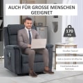 Miniatyrbild 7 av 10: Rootz Relaxation Chair - Ståstol för seniorer - Fåtölj med fjärrkontroll - Enkelt ståstöd - Justerbart ryggstöd - Praktiska sidofickor - 92cm x 87cm x