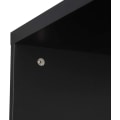 Miniatyrbillede 6 af 8: Rootz Modern S-formet barbord - Opbevaringsbarbord - Vinstativbord - Pladsbesparende - Holdbar - Nem vedligeholdelse - 113cm x 105cm x 40cm