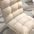 Miniatyrbillede 5 af 6: Rootz Hvilestol - Læsestol - Drejelig - Sædehynde - Gulvsofa - Linnedlook - Beige - 62 cm x 70 cm x 95 cm