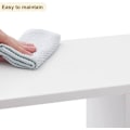 Pikkukuva 7 / 8: Rootz Modern Valkoinen kirjahylly - Säilytyshylly - Näyttöyksikkö - Tilaa säästävä muotoilu - Kestävä ja tukeva - Helppo puhdistaa - 60cm x 120cm x 20