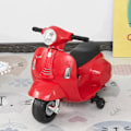 Pikkukuva 7 / 7: Rootz Vespa - Sähkömoottoripyörä - Lasten moottoripyörä - Sähköajoneuvo - LED-valo - Punainen - 66,5 x 38 x 52 cm