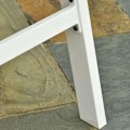 Miniatyrbillede 5 af 7: Rootz Havesenge - Solsenge - Stofstole - Cremehvide - 202 x 65 x 43 cm