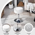 Miniatyrbild 4 av 8: Rootz Corduroy justerbar svängbar pall - Sminkstol - Möbelsittplatser - Andningsbar sits - 33,5 cm x (52-67 cm) x 33,5 cm