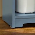 Miniatyrbillede 8 af 8: Rootz Moderne badeværelsesskab - toiletopbevaring - Kompakt arrangør - Vandtæt design - 50x86x21cm