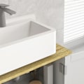 Miniatyrbild 4 av 7: Rootz Base Cabinet 2 Dörrar - Badrumsarrangör - Lagringshylla - Justerbar design - 60W X 30D X 60H CM - Vit