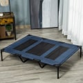 Miniatyrbillede 5 af 5: Rootz Hundeseng - Hundeseng - Katteseng - Dyreseng - Soveplads - Blå/sort - 122cm x 92cm x 23cm