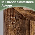 Miniatyrbillede 3 af 6: Rootz 6 -trins boghylde - Standregal - Display -hylde - Skandinavisk stil - Rumbesparende - 24 cm x 60 cm x 178,5 cm