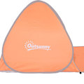 Miniatyrbillede 4 af 7: Rootz Beach Tent Pop -Up - Automatisk UV -husly - Sunshade - UV -beskyttelse - 200 cm x 150 cm x 119 cm