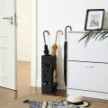 Miniatyrbillede 2 af 7: Rootz Metal Paraply Stand - Paraply Stand - Paraply Kurv - Paraply Stand - Sort