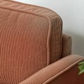 Miniatyrbillede 9 af 11: Rootz Two Seater Sofa - Mini Couch - Loveseat - Storage Race Efficiency - 117 x 63 x 79 cm lyserød