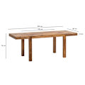 Miniatyrbild 4 av 6: Rootz Rectangular Dining Table - Timeless Design - Solid Wood Table - sträcker sig till 200 cm - Sits 10 - 200 cm x 80 cm x 76 cm