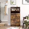 Miniatyrbillede 2 af 8: Rootz Skoskab - Organizer - 3 hængslede døre - Brun - Forarbejdet træ - 60 x 24 x 120 cm
