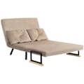 Miniatyrbillede 9 af 10: Rootz sovestol - gæsteseng - sovesofa - 5-niveau justerbart ryglæn - Robust stålramme - 102 cm x 73 cm x 81 cm