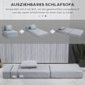 Miniatyrbild 4 av 10: Rootz avkopplingsstol med sängfunktion - Bäddsoffa - Konvertibel stol - Ultimat komfort - Mångsidig design - Enkelt underhåll - 70L x 70W x 61H cm (So