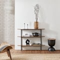 Miniatyrbillede 3 af 7: Rootz konsolbord - entrebord - skænk - sidebord - robust og rummeligt - justerbare fødder - væg sikker vippelås - PB(E1) & metal - 110 cm x 86 cm x 25