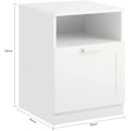 Miniatyrbillede 4 af 9: Rootz Sidebord - Endebord - Natbord - Natbord - Bordlampe - Bord med skuffe