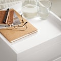 Miniatyrbillede 6 af 9: Rootz Mobil kontorvogn - Sidebord med hjul - Printerstander - Opbevaringsskuffer - Låsbare hjul - Nem montering - Hvid - 40 cm x 54 cm x 40 cm