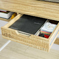 Miniatyrbillede 9 af 9: Rootz Home Office Bordskrivebord - Computerbord - Arbejdsstation med opbevaringshylde